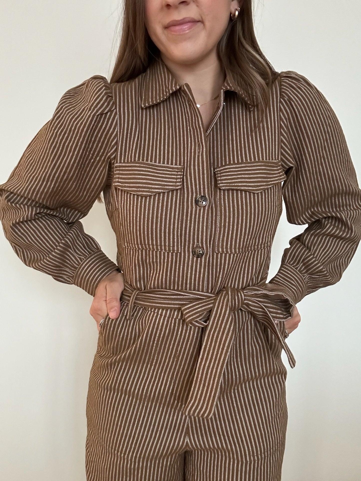 Sterling Striped Jumpsuit