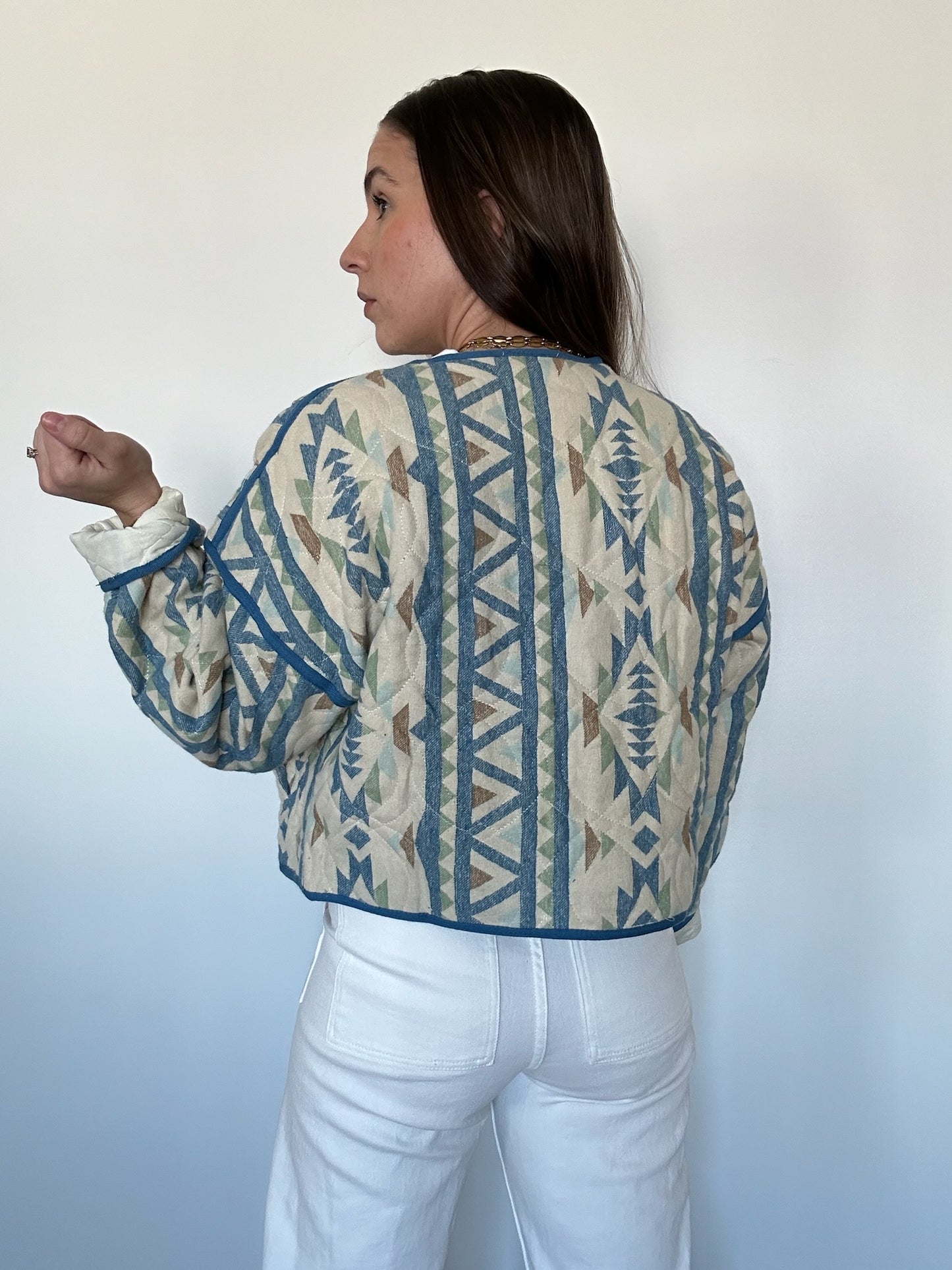 Asher Aztec Quilted Jacket