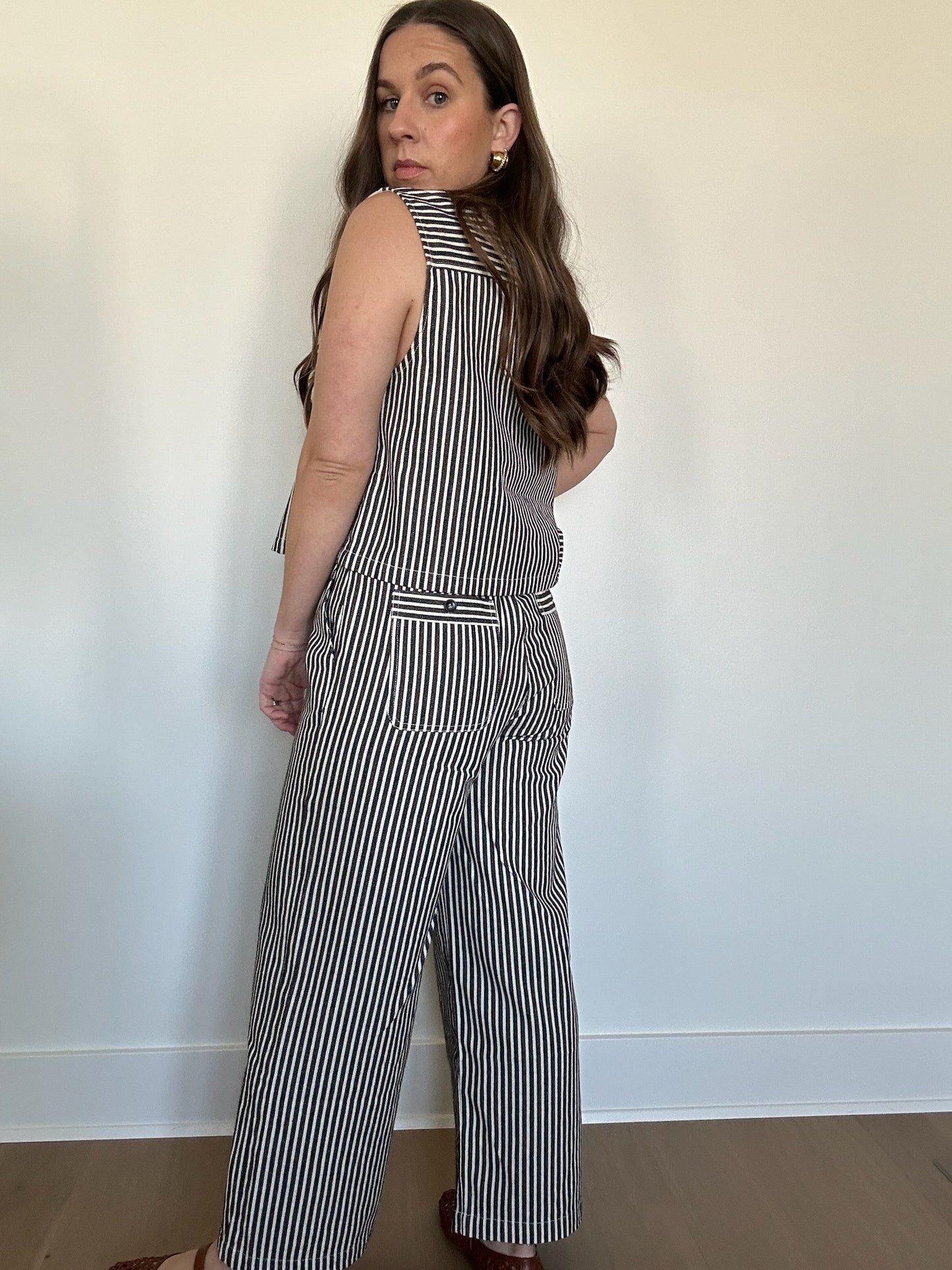 Madison Striped Vest