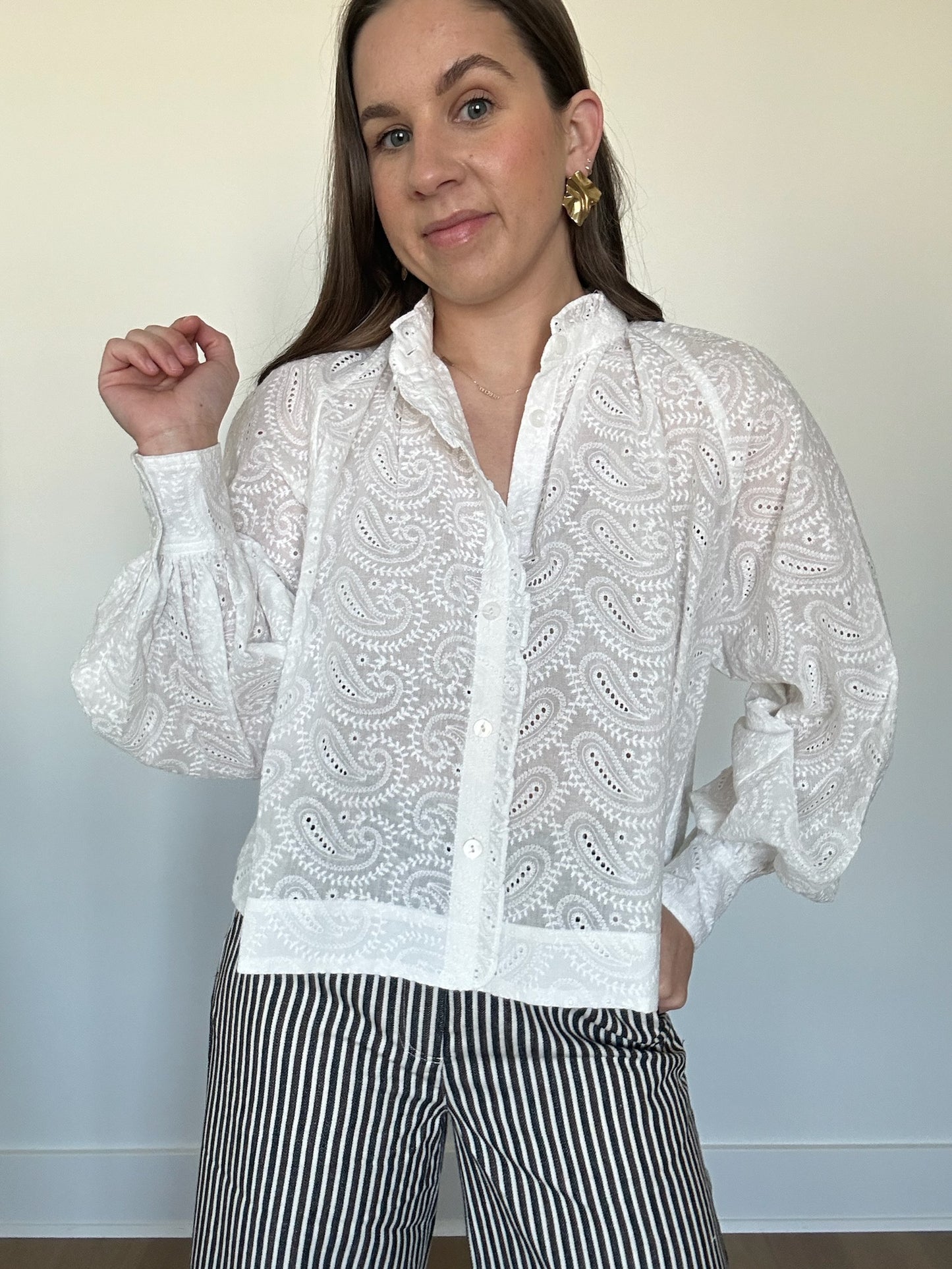 Leighton Lace Blouse
