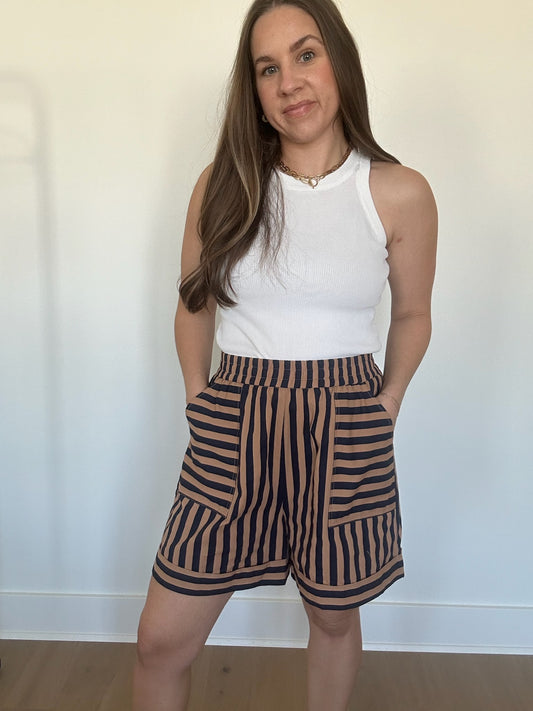 Jada Striped Shorts