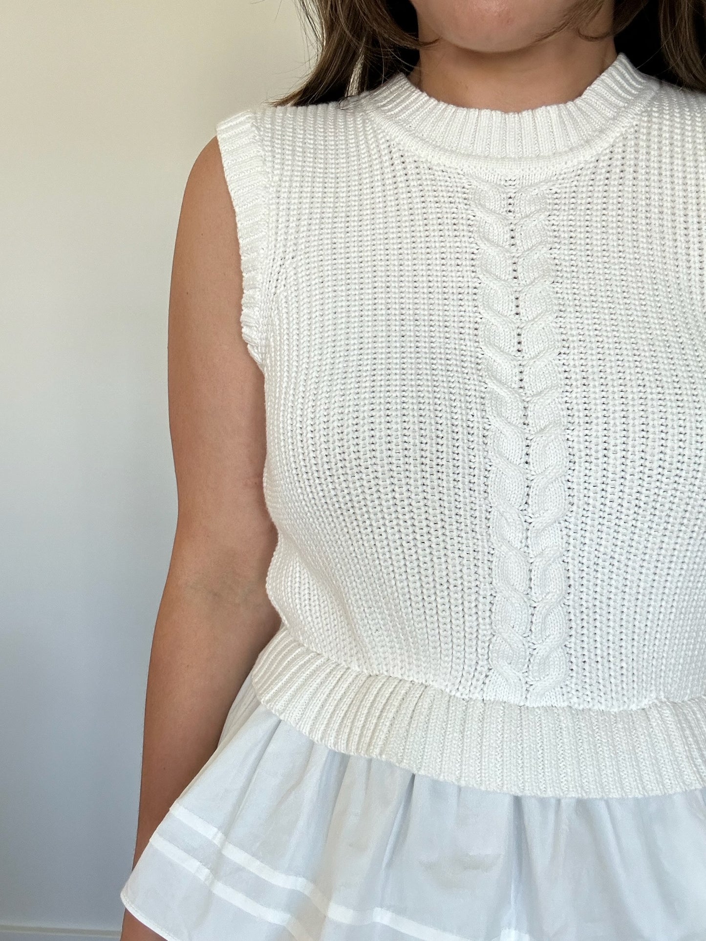 Portia Peplum Knit Top