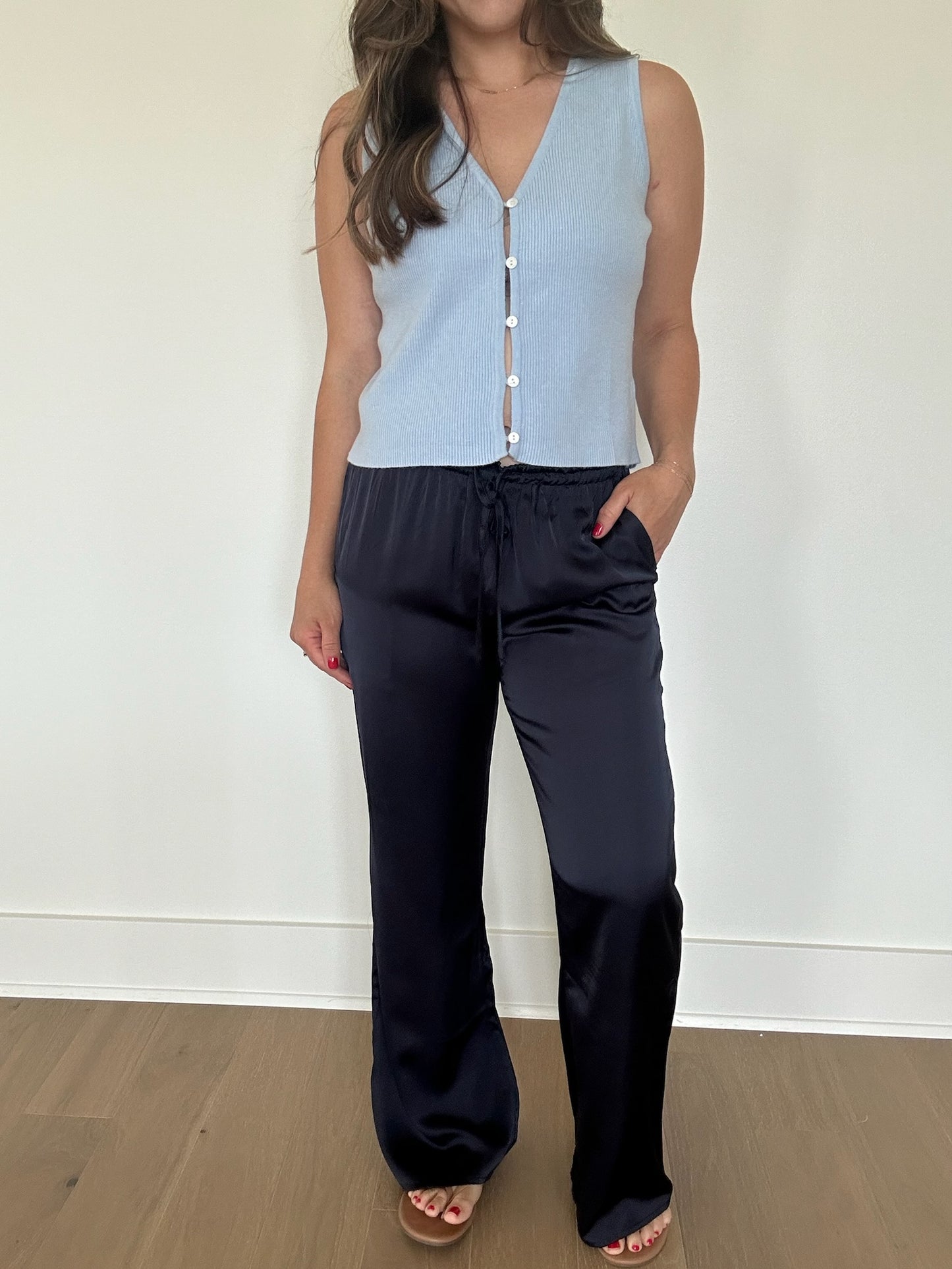 Saylor Satin Pant