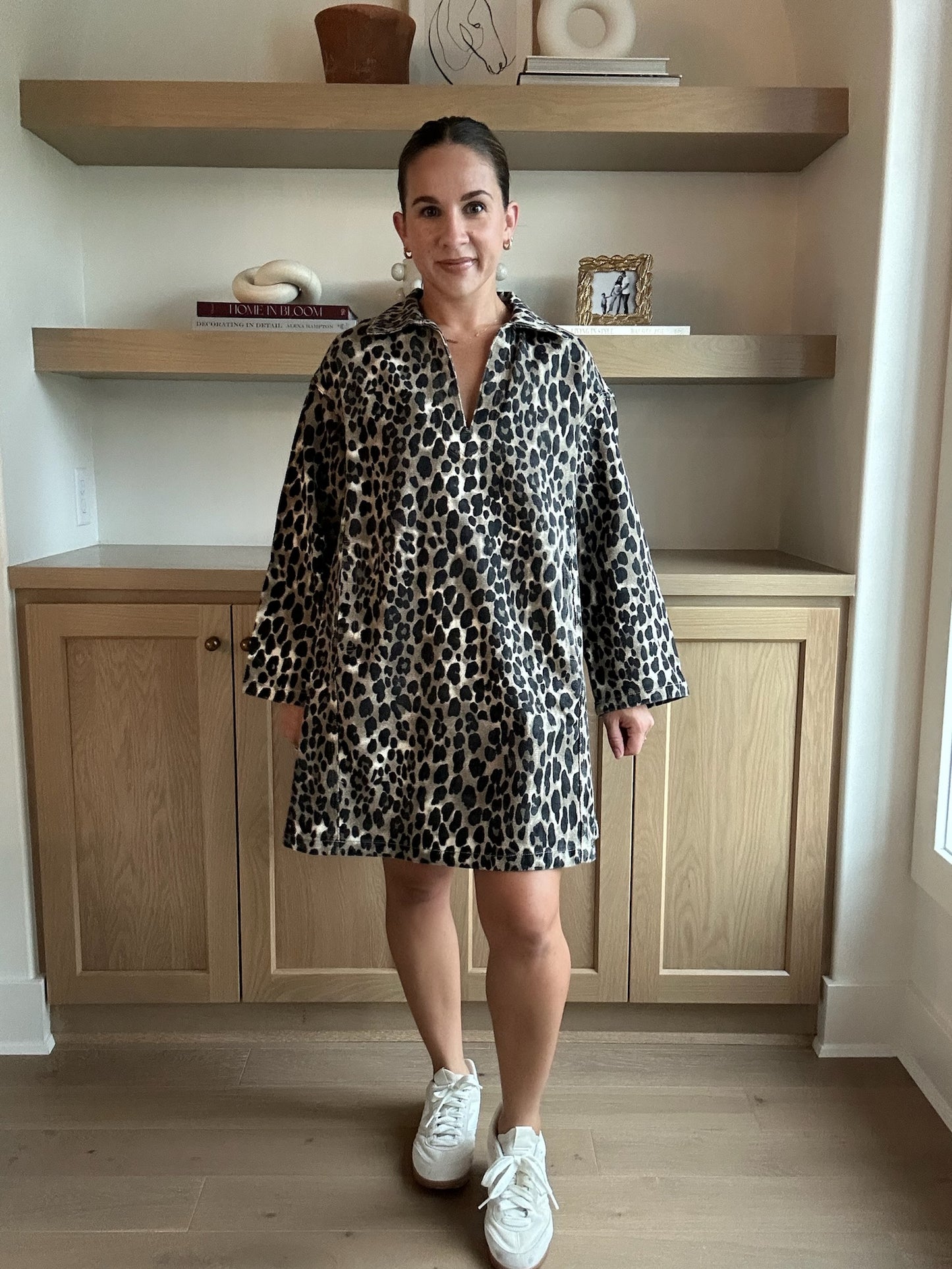 Chardon Leopard Shift Dress