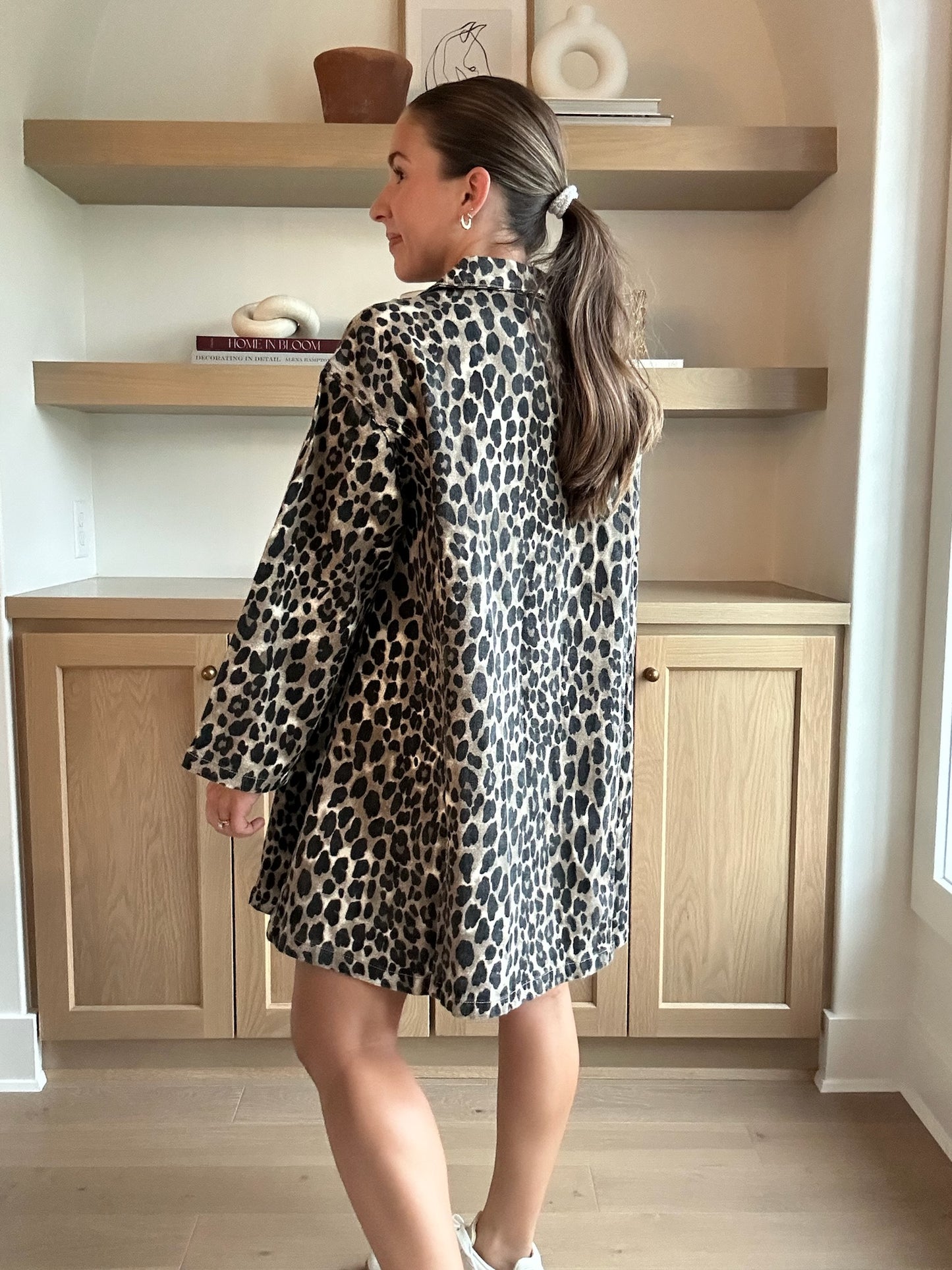 Chardon Leopard Shift Dress