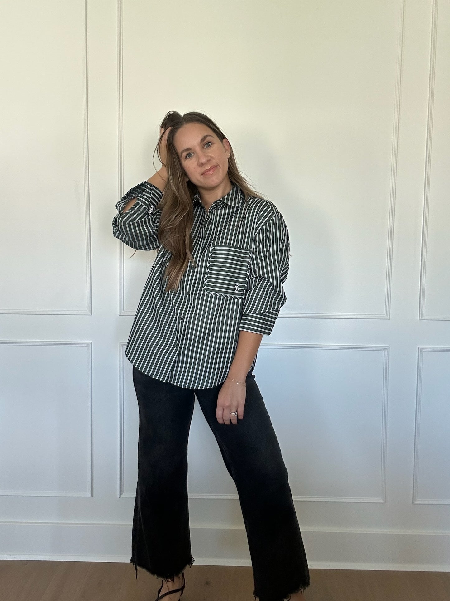 Chester Moss Button Up