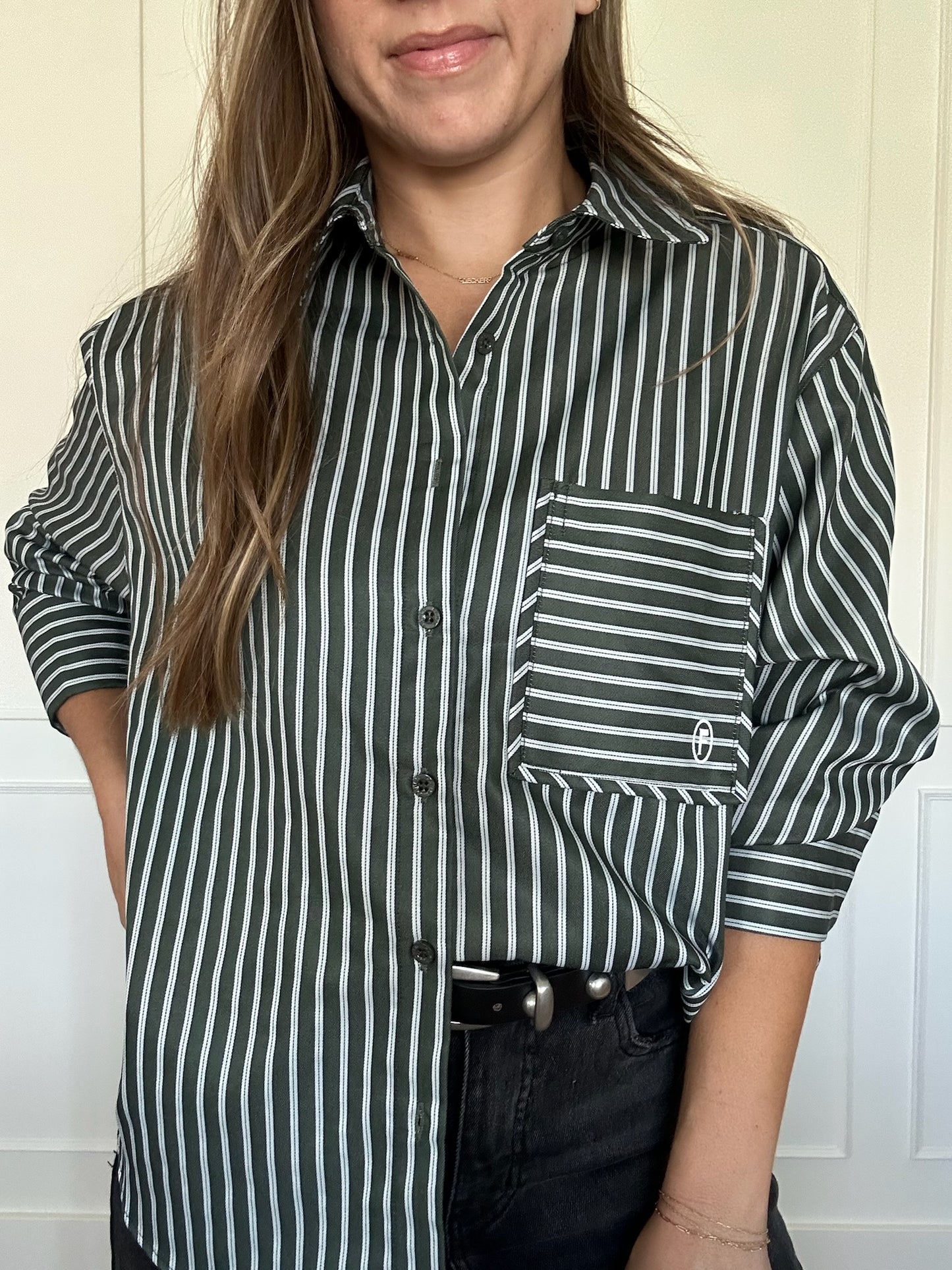 Chester Moss Button Up