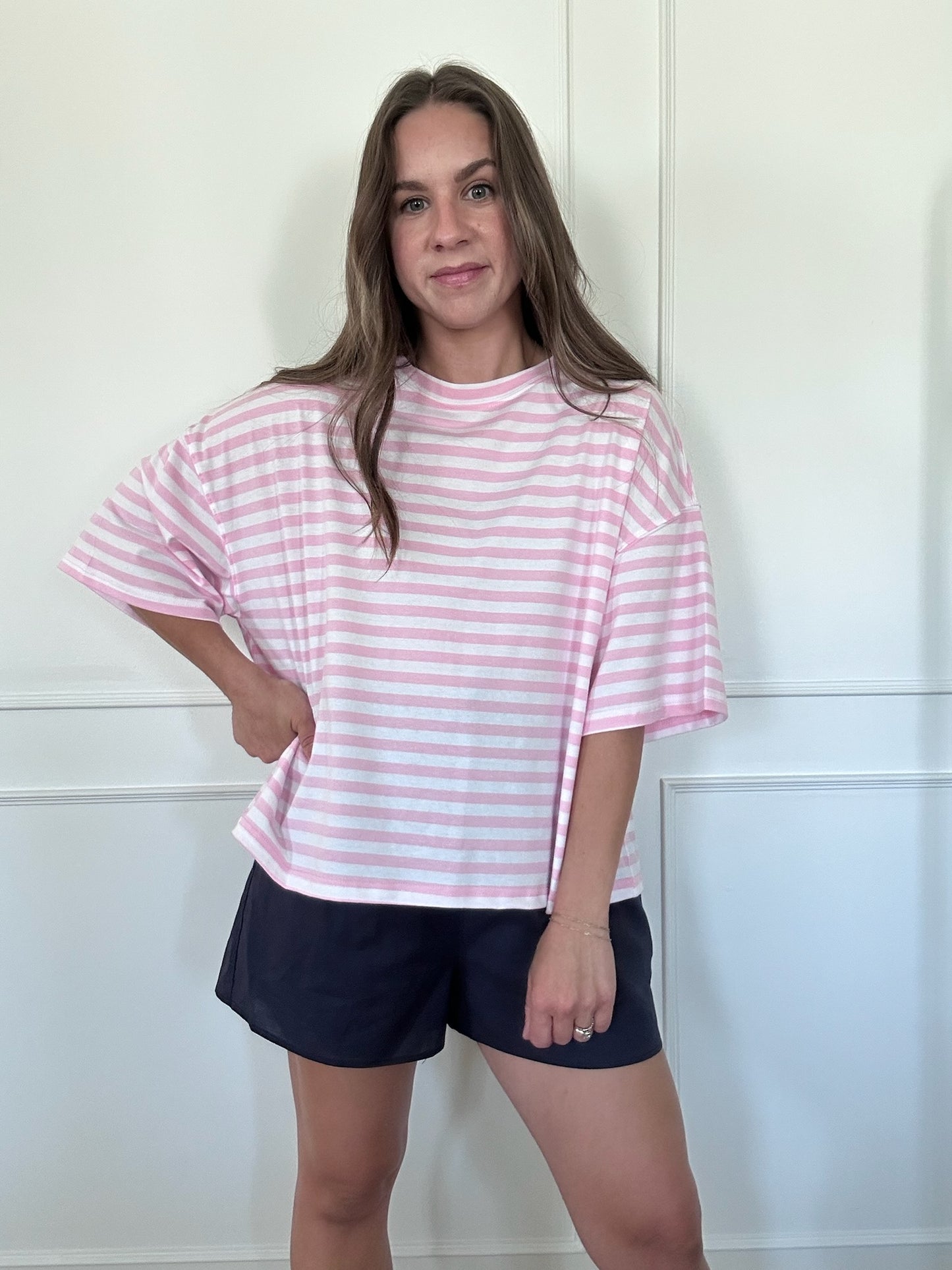 Megan Striped Tee