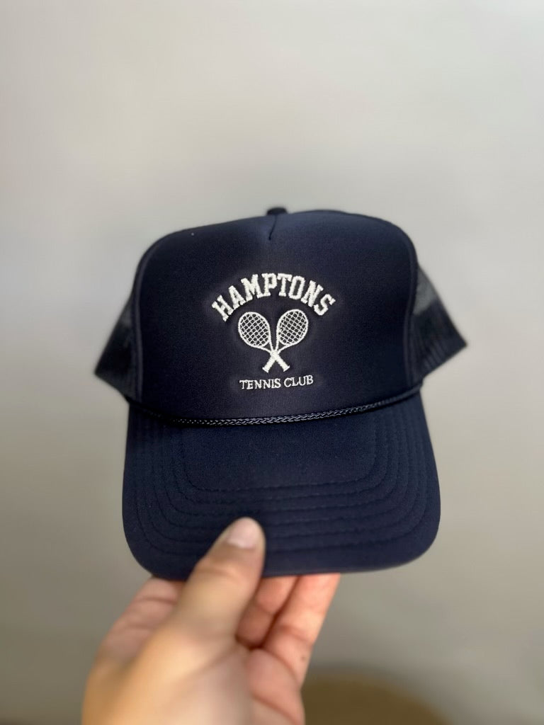 Hamptons Tennis Club Adult Trucker Hat