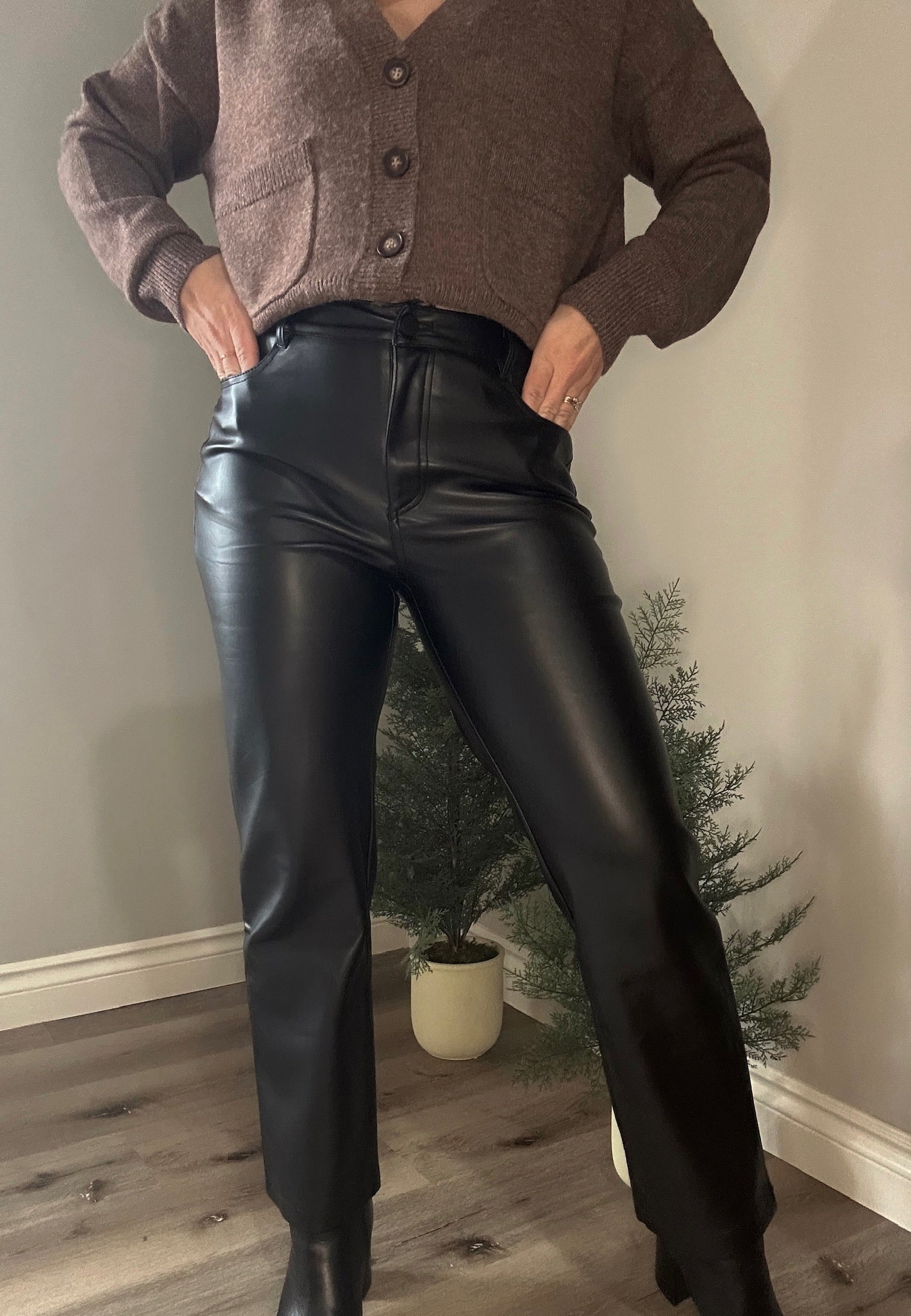 Faux Leather Pant – GG Co.