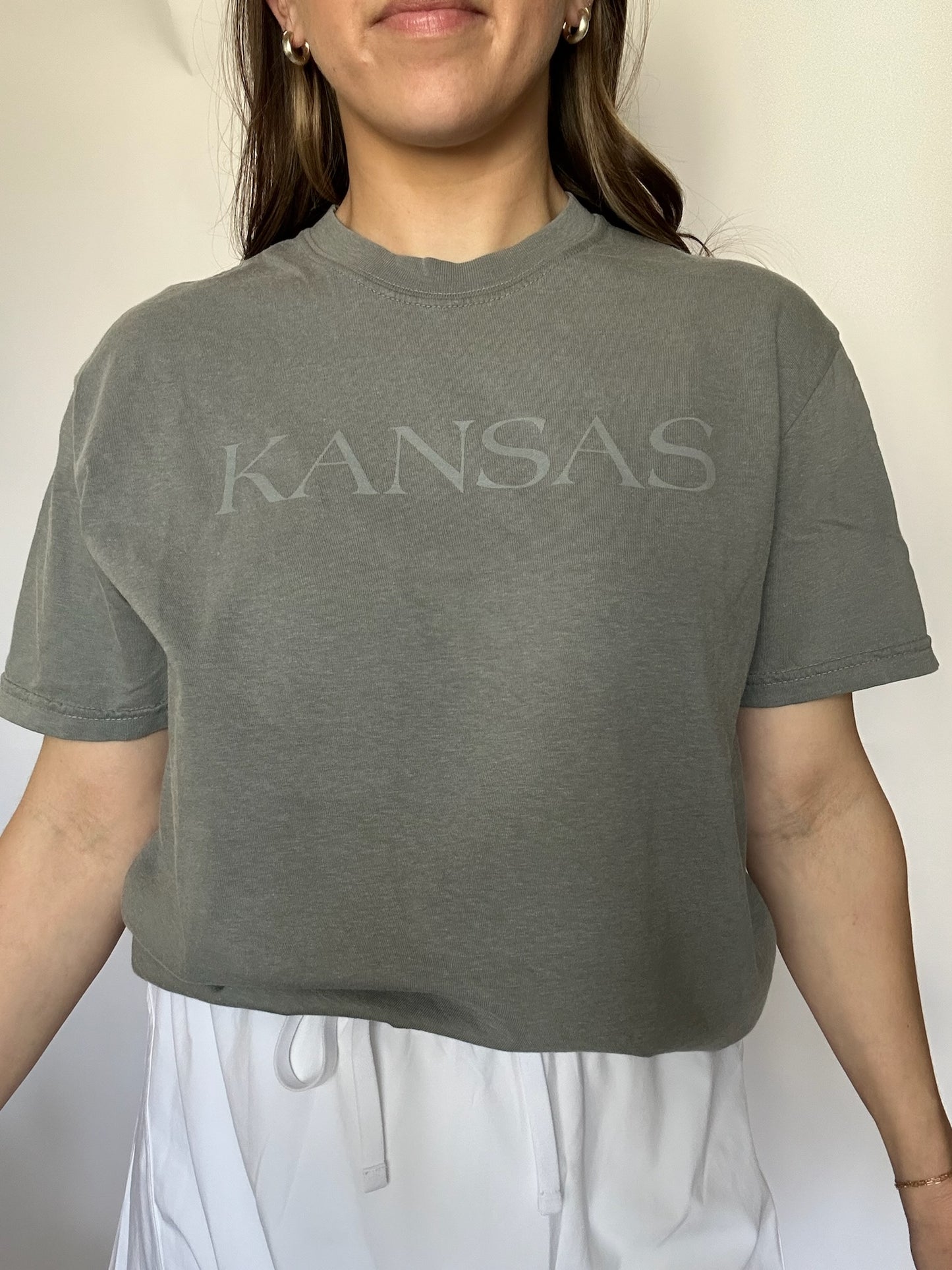 Kansas Monochromatic Tee