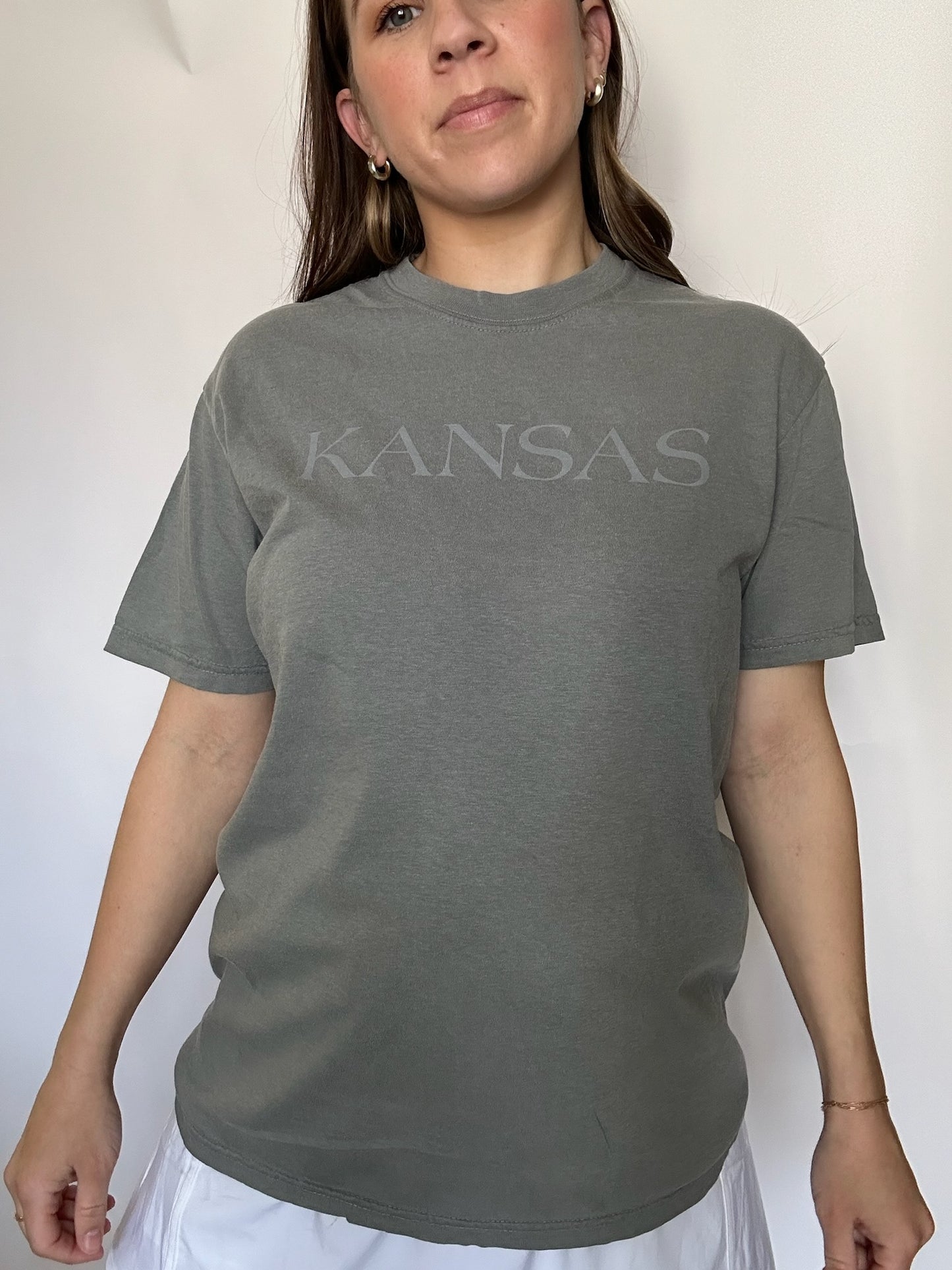 Kansas Monochromatic Tee