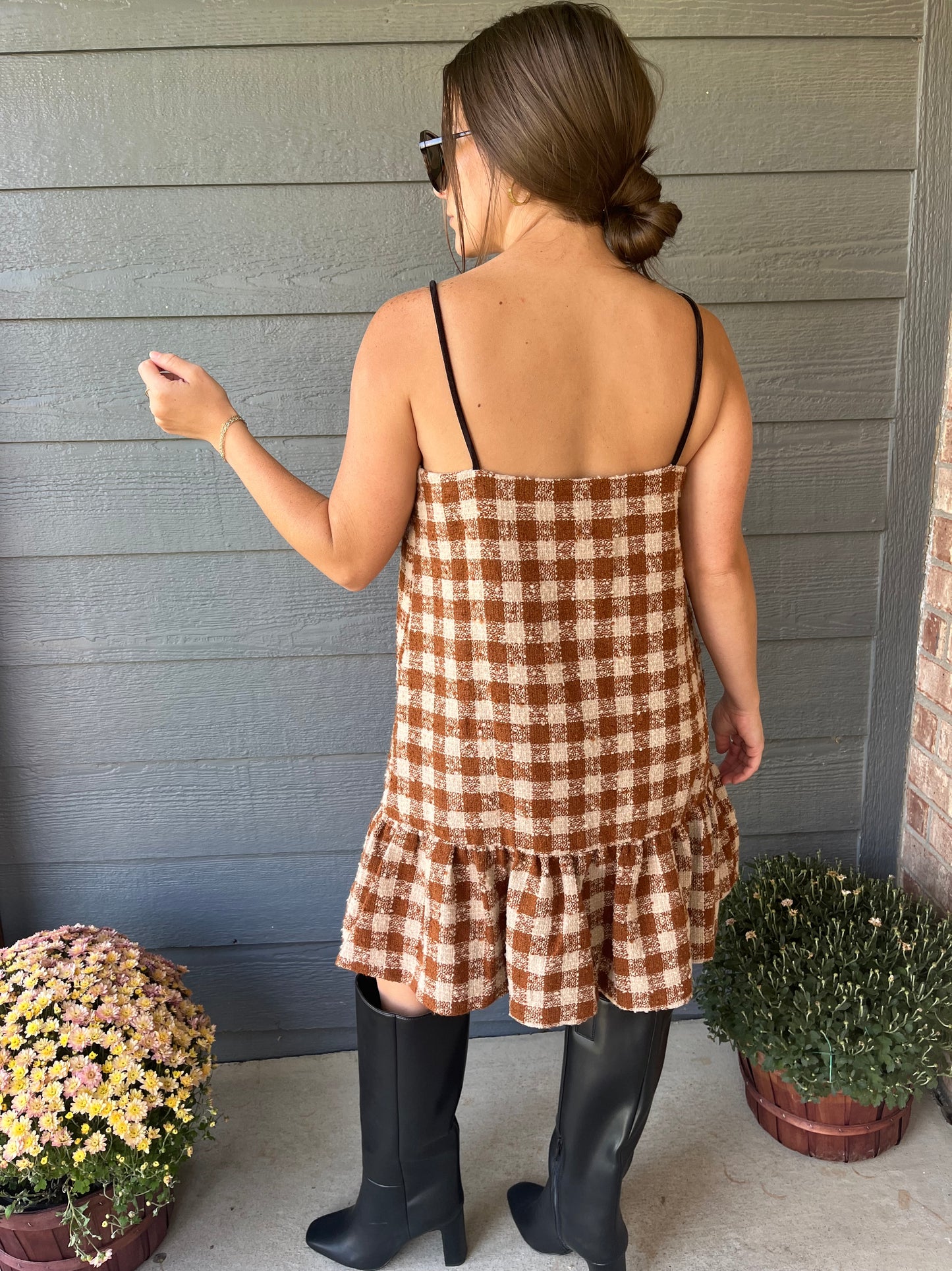 Georgia Tweed Mini Dress