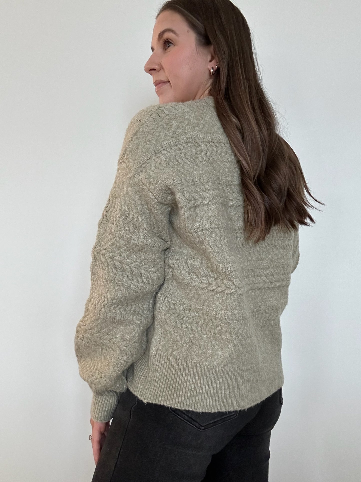 Hazel Cable Knit Sweater