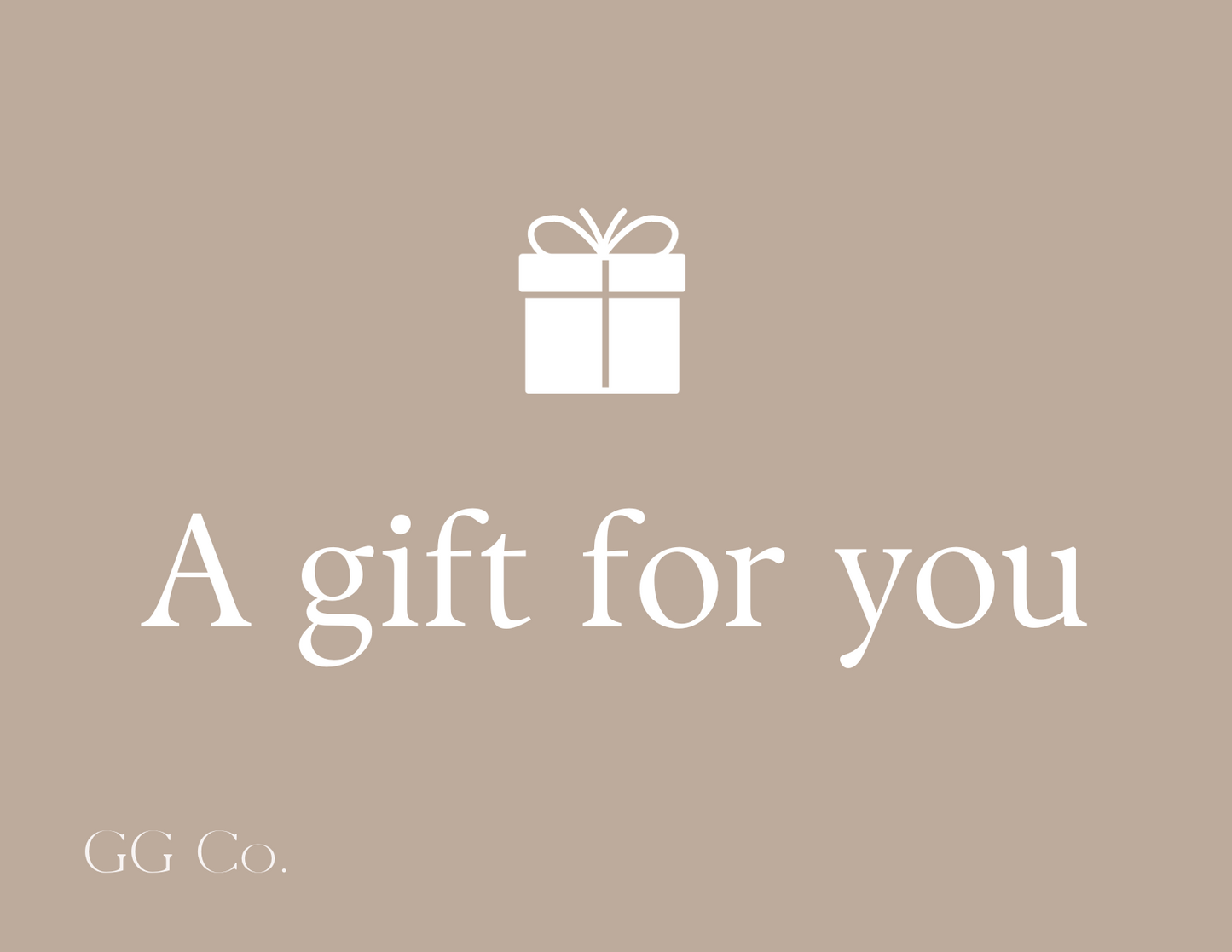 GG Co. Gift Card