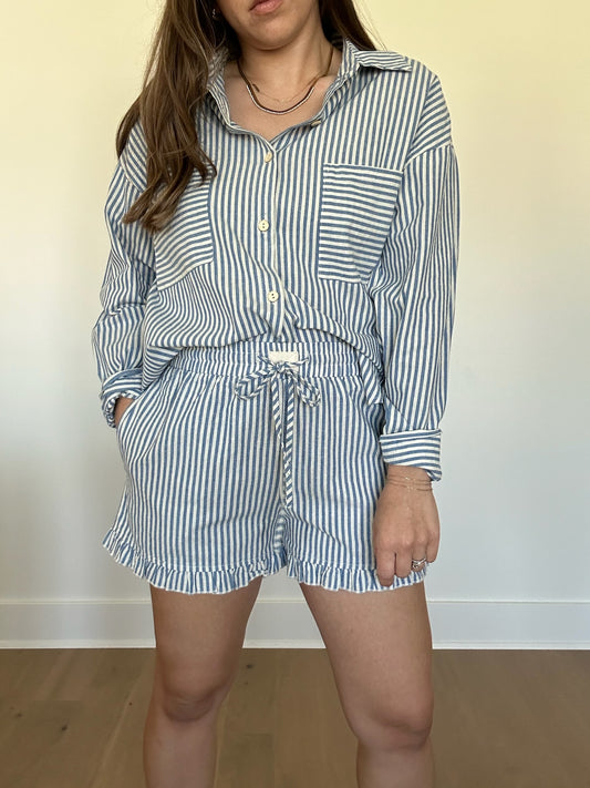 Tia Striped Shorts