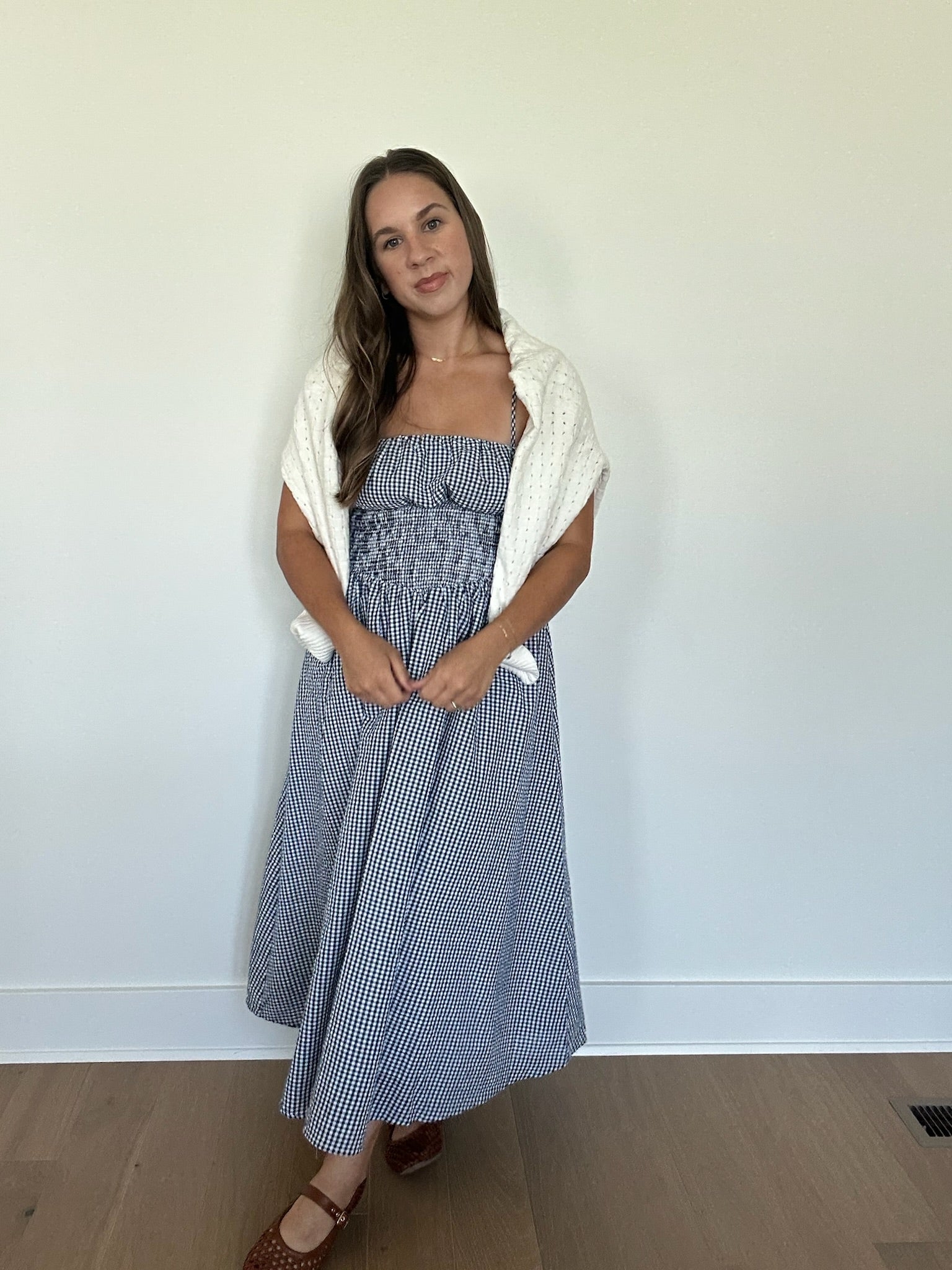 nellie midi dress Nellie Modest Midi in Evergreen Fog XLarge