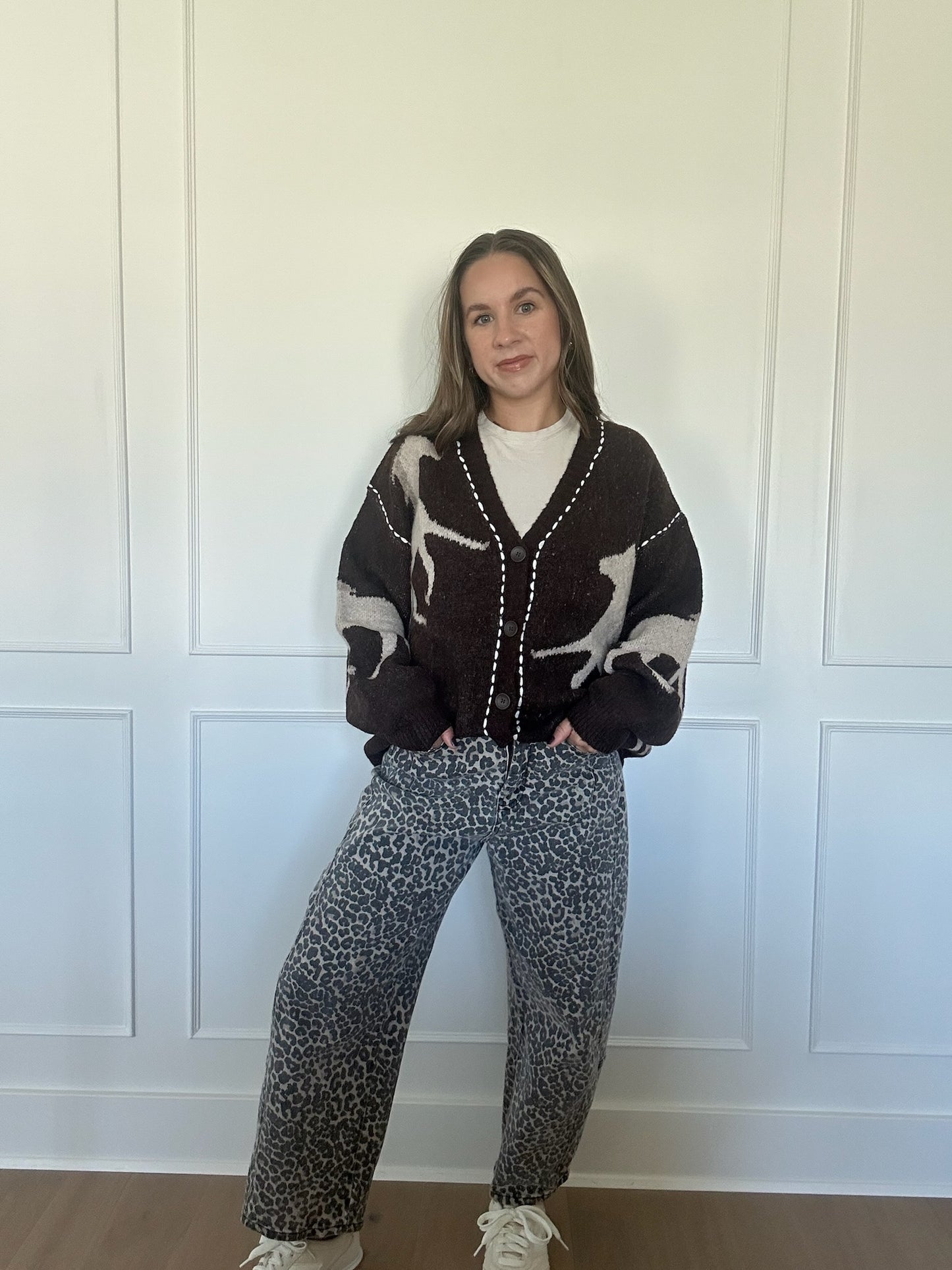 Roan Horse Cardigan
