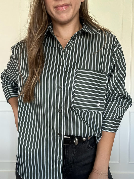 Chester Moss Button Up