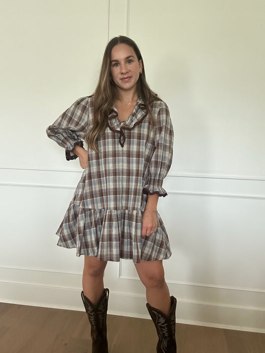 Rylee Plaid Dress