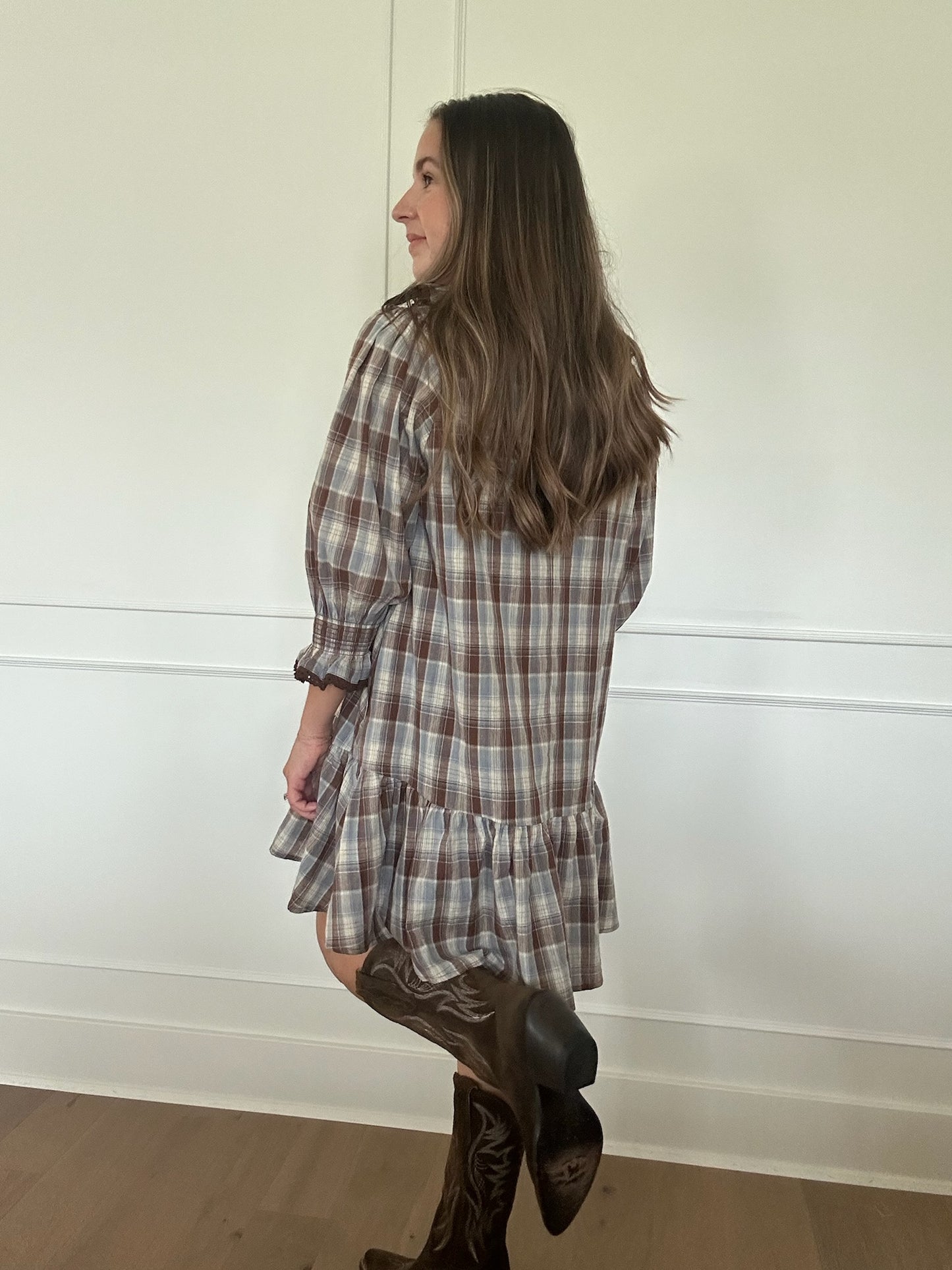 Rylee Plaid Dress