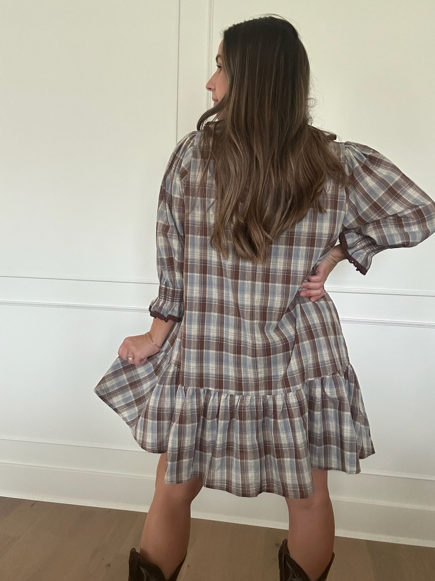 Rylee Plaid Dress