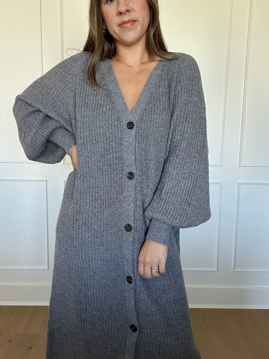 James Sweater Duster