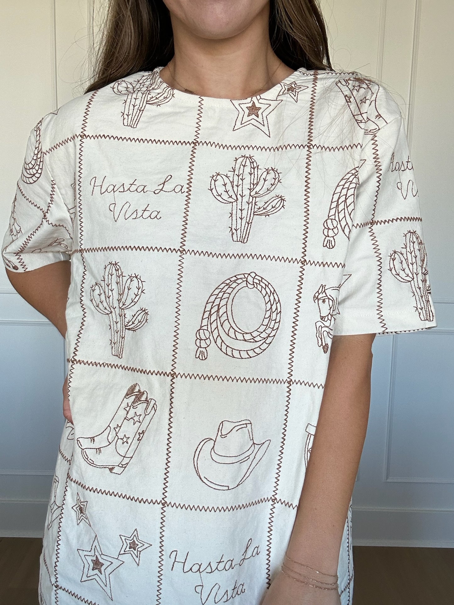 Winona Western Shift Dress