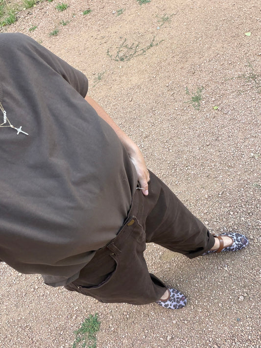 Classic Tee in Brown