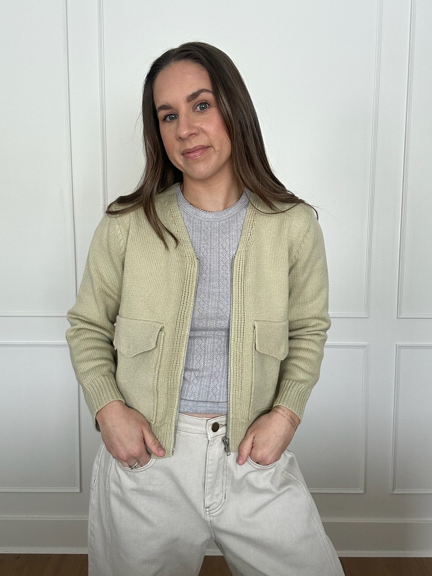 Mandy Zip Cardigan