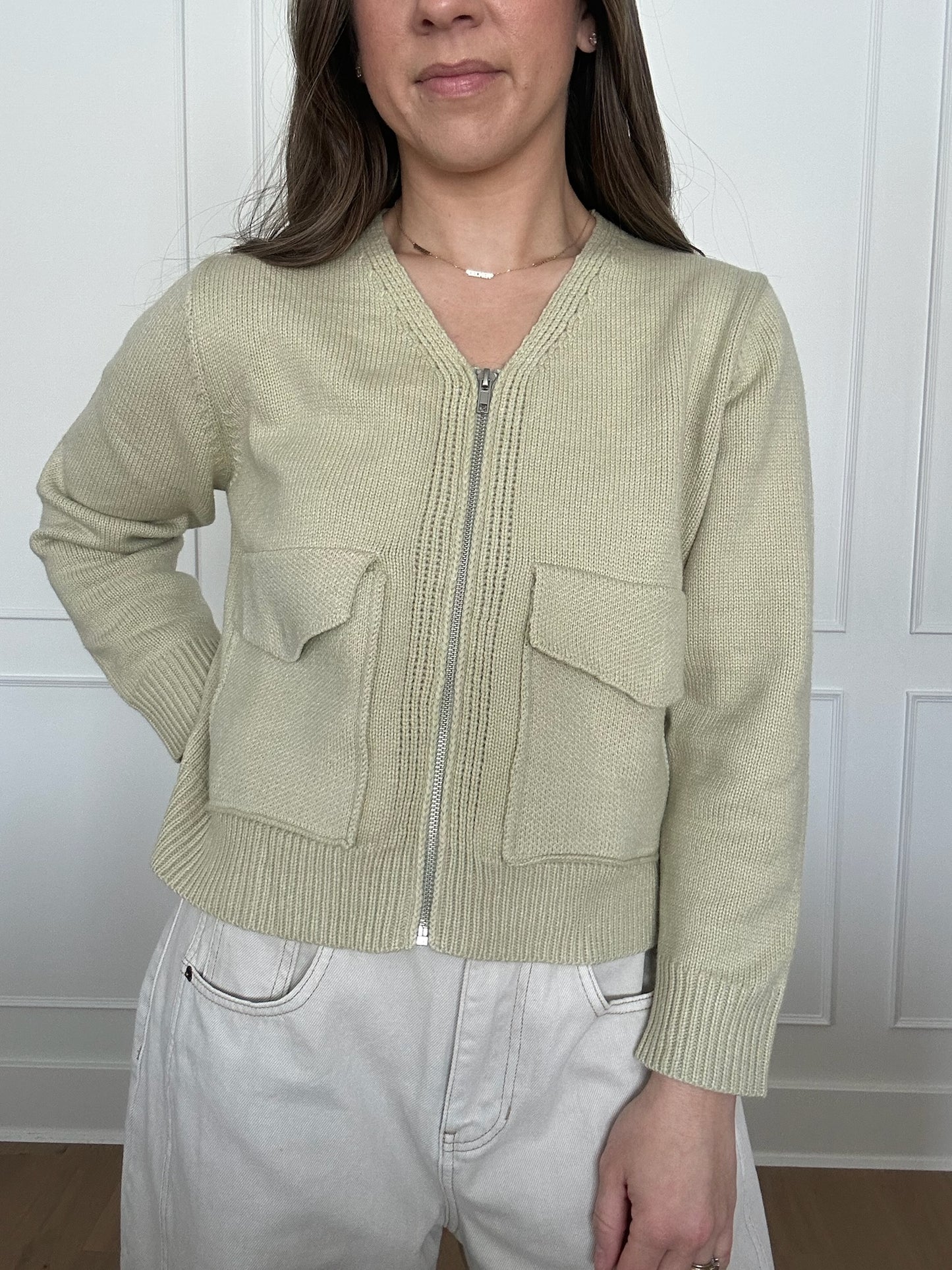 Mandy Zip Cardigan