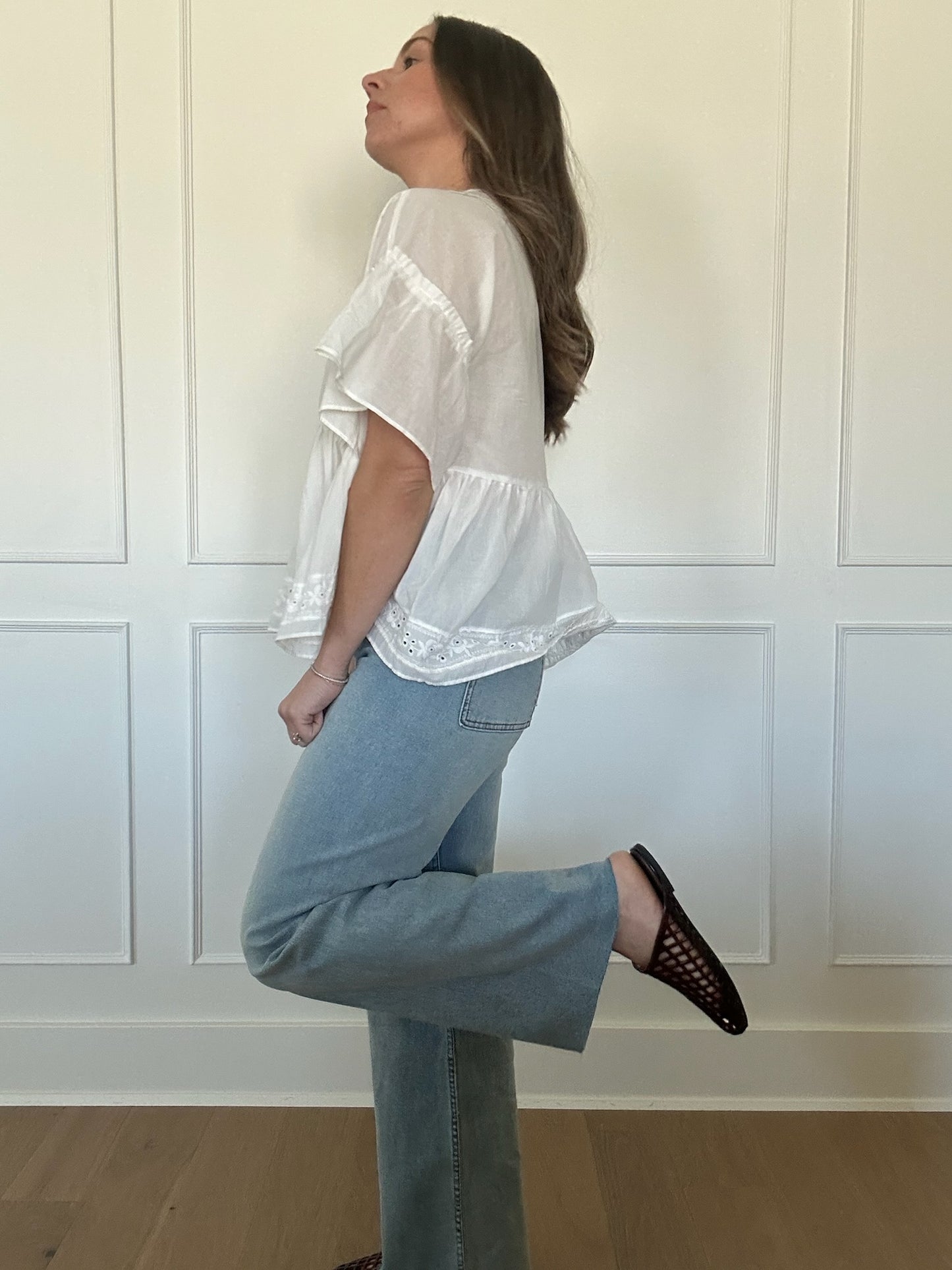 Sailor High Rise Wide Leg Denim