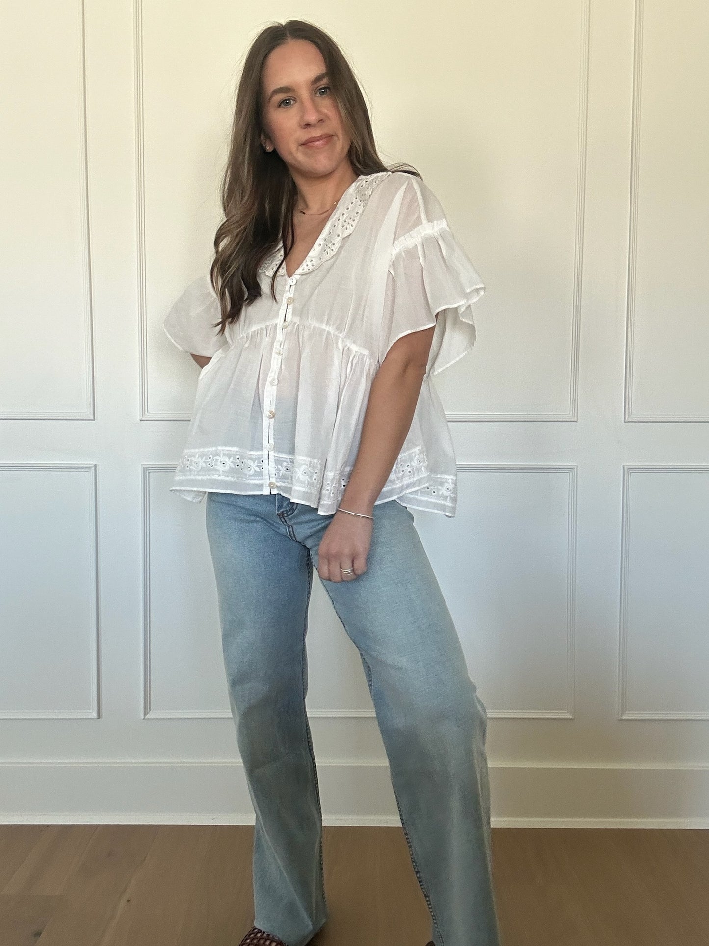 Sailor High Rise Wide Leg Denim