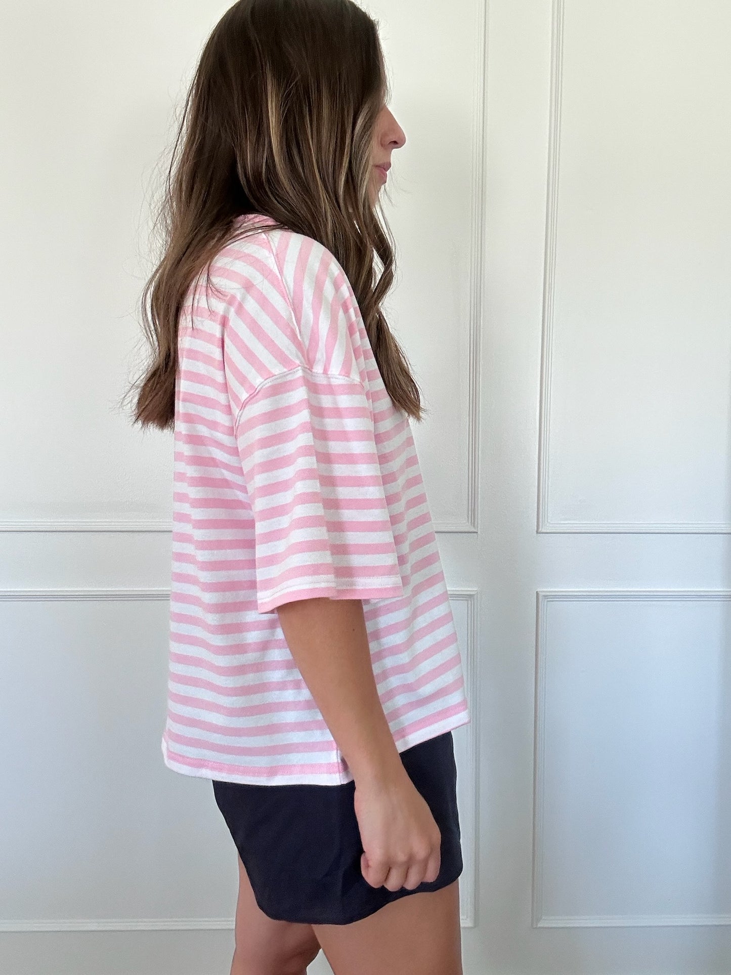 Megan Striped Tee