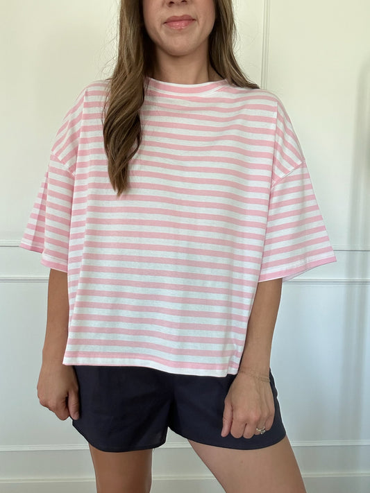 Megan Striped Tee