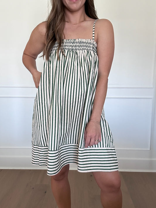 Easton Striped Mini Dress