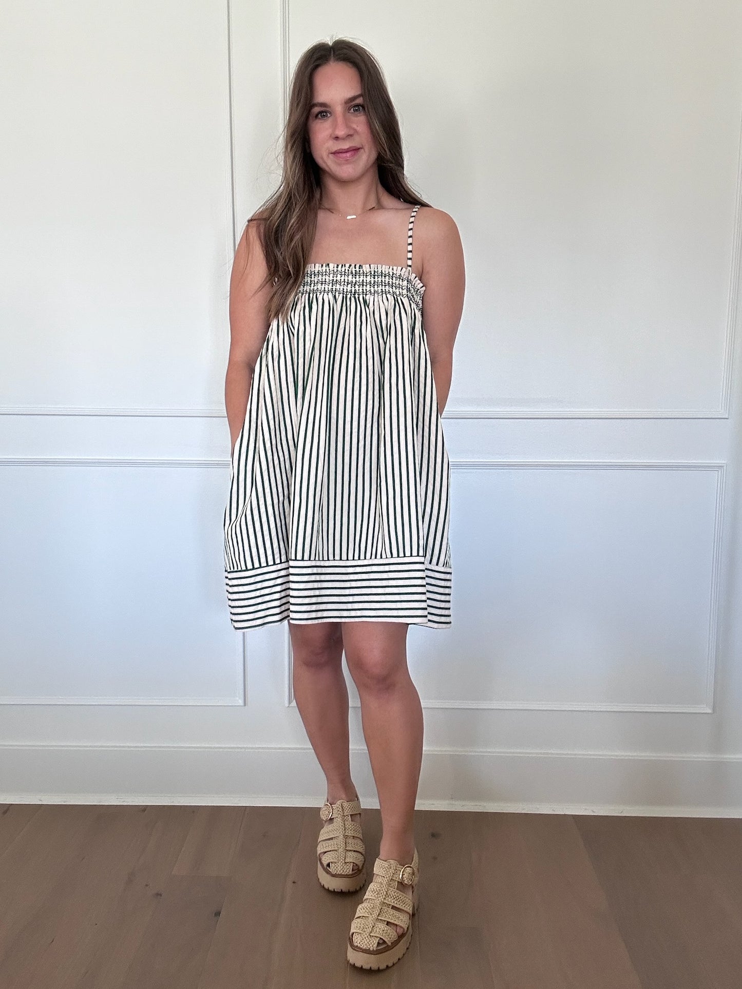Easton Striped Mini Dress