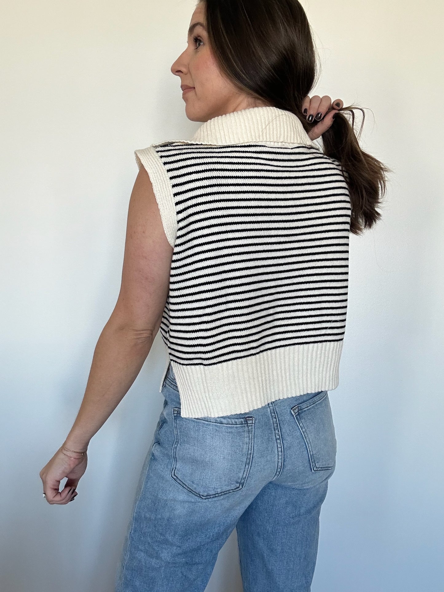 Landyn Striped Vest