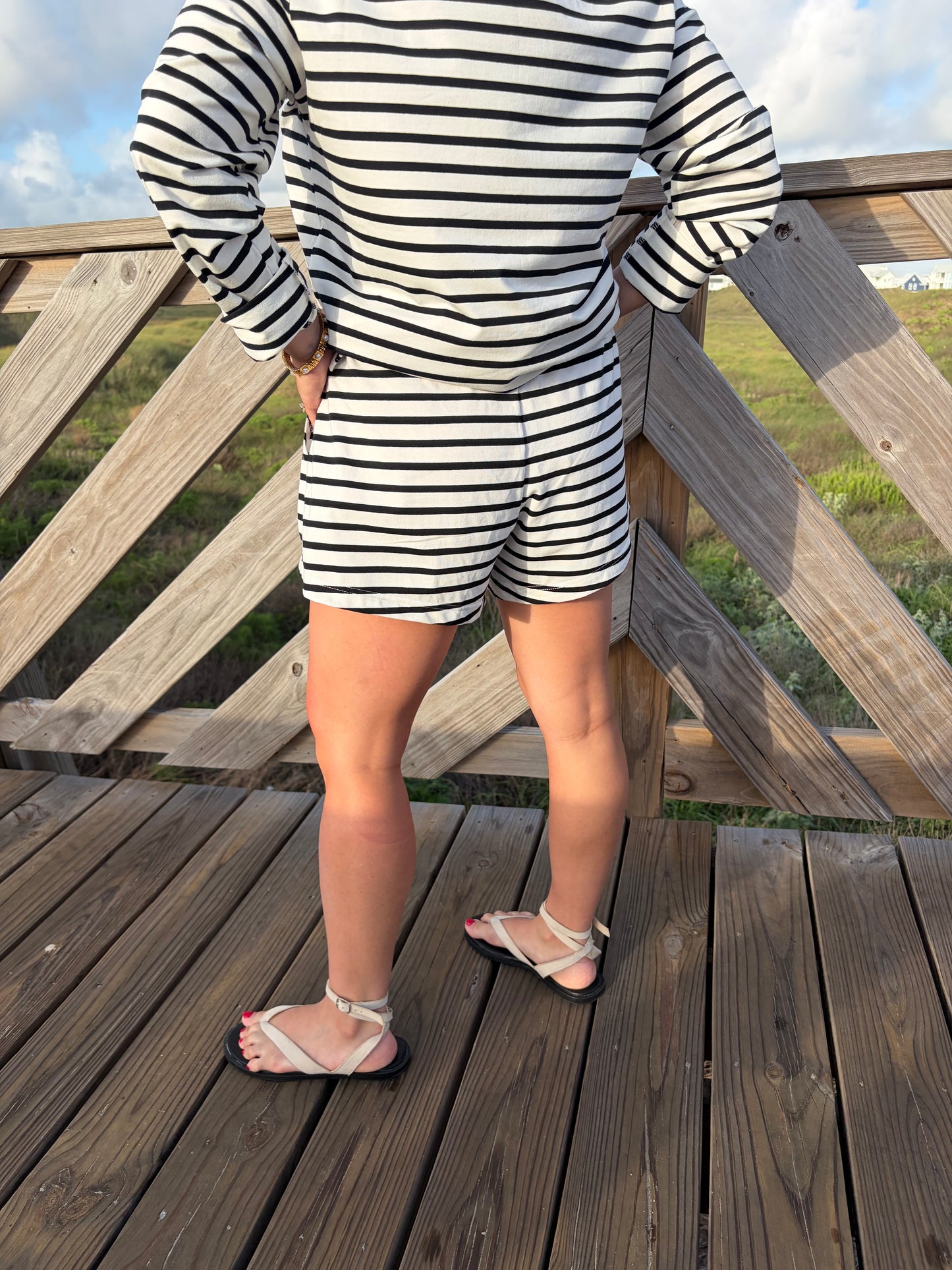 Harbor Striped Shorts