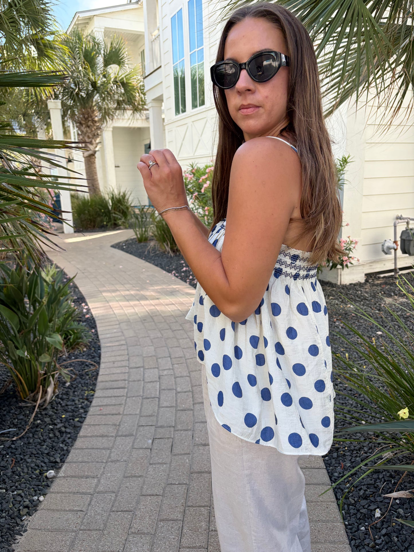Coastal Confetti Tank