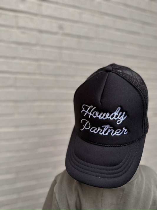 Howdy Partner Kids Trucker Hat
