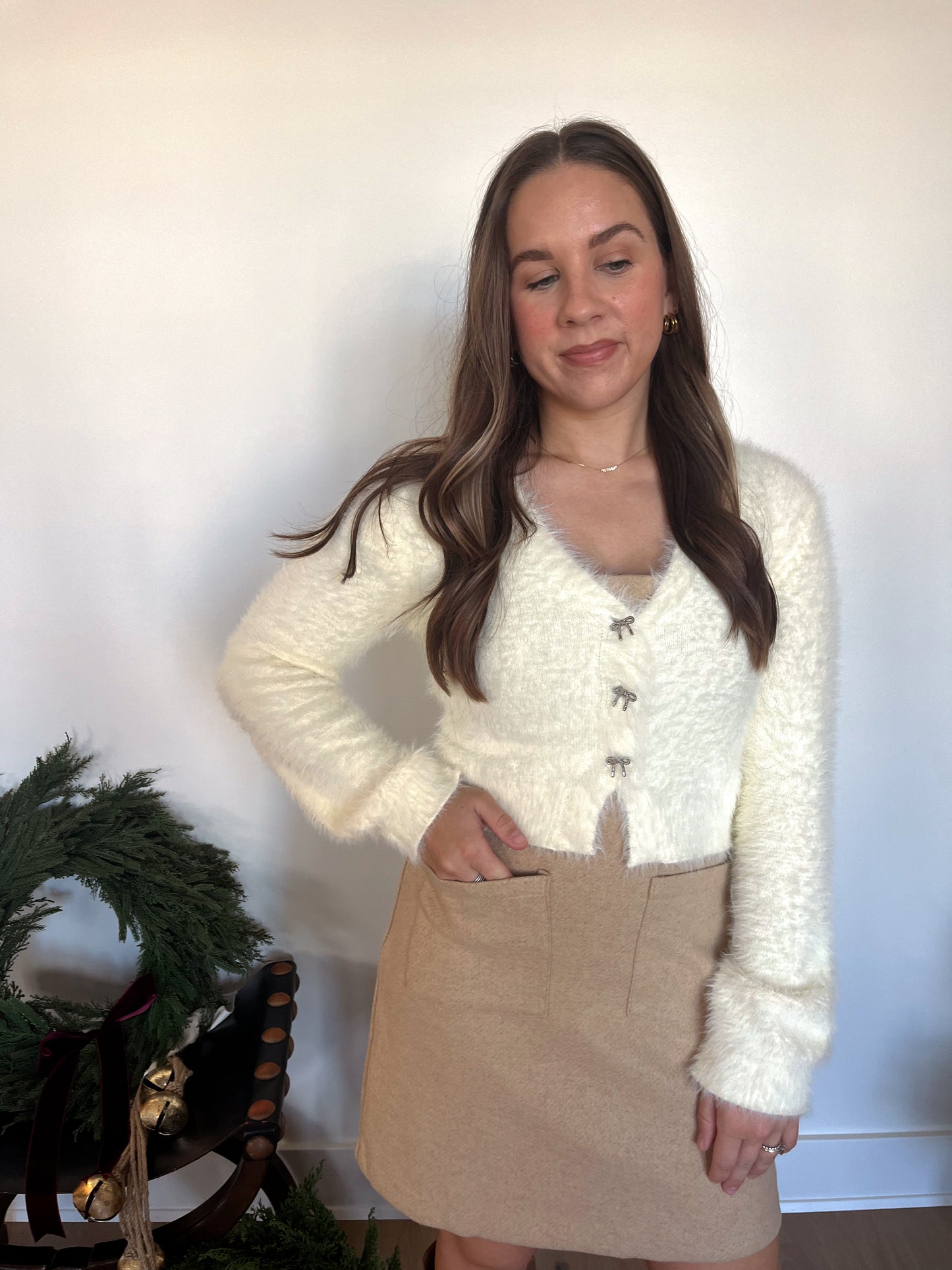 Belle Bow Cardigan