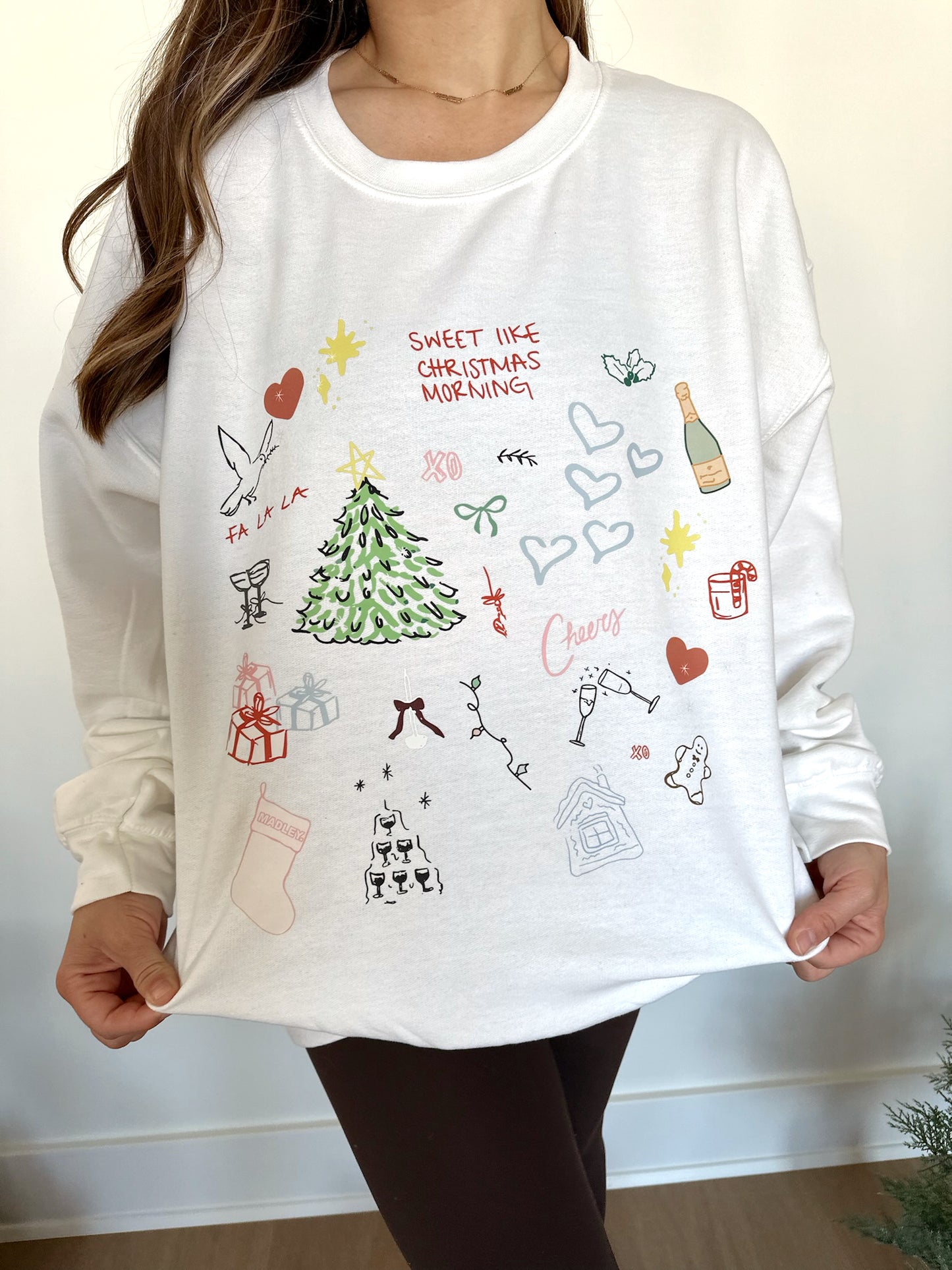 Christmas Doodle Crewneck